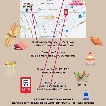 Appt 6 Couchages Jardin Parking Laverie Apartment *