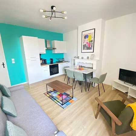 Appt 6 Couchages Jardin Parking Laverie Duinkerke