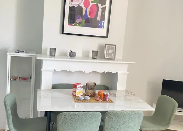 Appt 6 Couchages Jardin Parking Laverie * Dunkirk